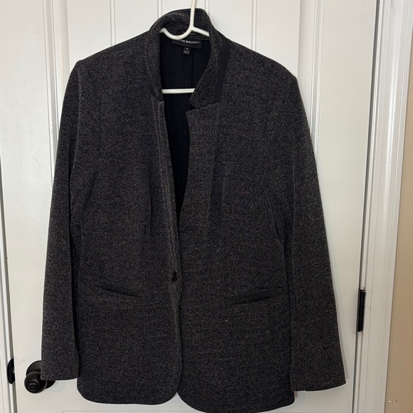 Lane Bryant Black and White Textured Blazer - Picture 1 of 12